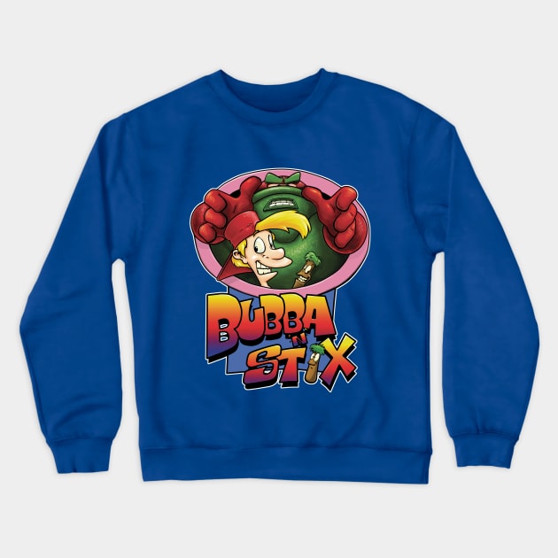 Bubba n Stix Crewneck Sweatshirt by Bleee